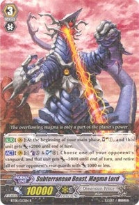 Image for Subterranean Beast, Magma Lord (BT08: Blue Storm Armada) (BT08/023EN) - Cardfight Vanguard