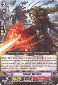 Image for Savage Warlock (BT08: Blue Storm Armada) (BT08/075EN) - Cardfight Vanguard