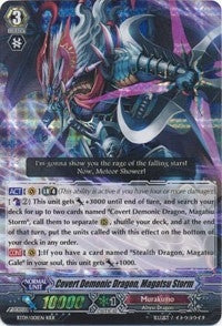 Image for Covert Demonic Dragon, Magatsu Storm (BT09: Clash of Knights & Dragons) (BT09/001EN) - Cardfight Vanguard