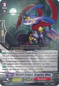 Image for Stealth Dragon, Magatsu Wind (BT09: Clash of Knights & Dragons) (BT09/023EN) - Cardfight Vanguard