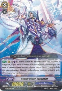 Image for Storm Rider, Lysander (BT09: Clash of Knights & Dragons) (BT09/024EN) - Cardfight Vanguard