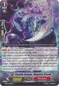 Image for Stealth Dragon, Magatsu Breath (BT09: Clash of Knights & Dragons) (BT09/048EN) - Cardfight Vanguard