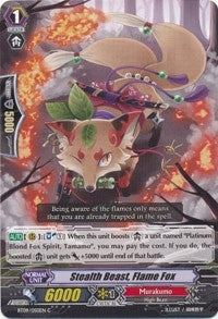 Image for Stealth Beast, Flame Fox (BT09: Clash of Knights & Dragons) (BT09/050EN) - Cardfight Vanguard