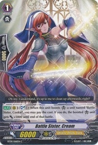 Image for Battle Sister, Cream (BT09: Clash of Knights & Dragons) (BT09/066EN) - Cardfight Vanguard