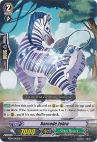 Image for Barcode Zebra (BT09: Clash of Knights & Dragons) (BT09/087EN) - Cardfight Vanguard