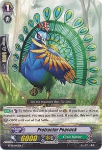 Image for Protractor Peacock (BT09: Clash of Knights & Dragons) (BT09/090EN) - Cardfight Vanguard