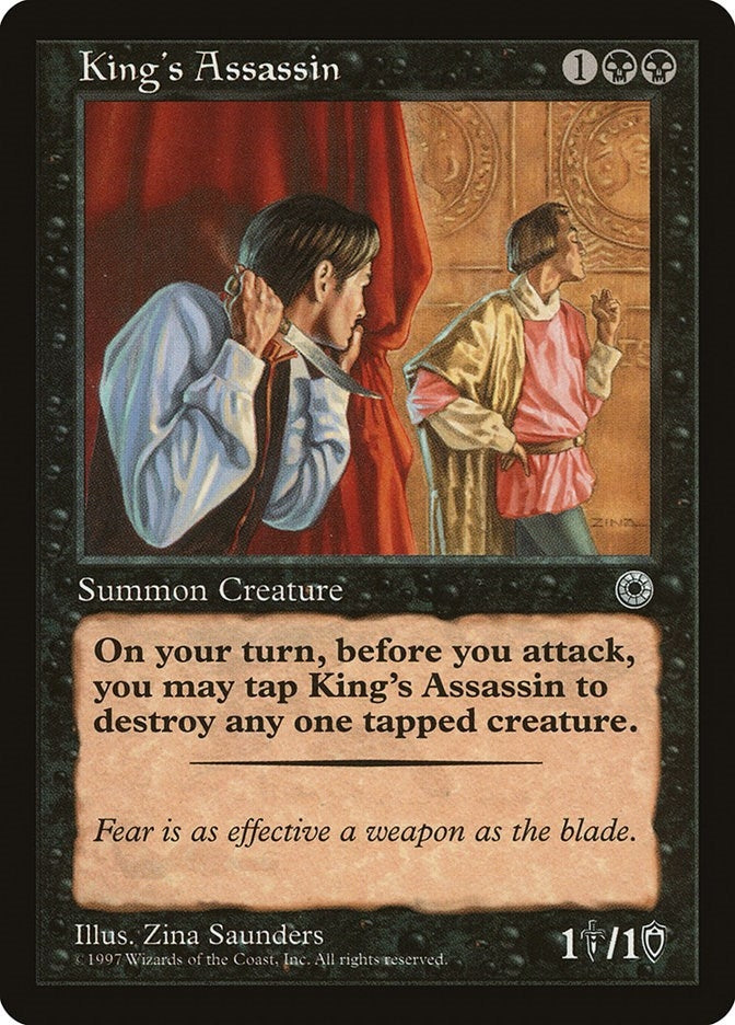 Image for King's Assassin (Portal) - Magic: The Gathering