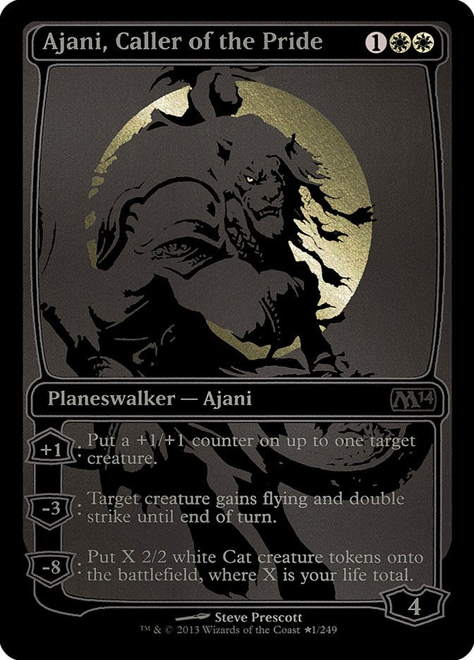 Image for Ajani, Caller of the Pride (SDCC 2013 Exclusive) (Media Promos) (1) - Magic: The Gathering