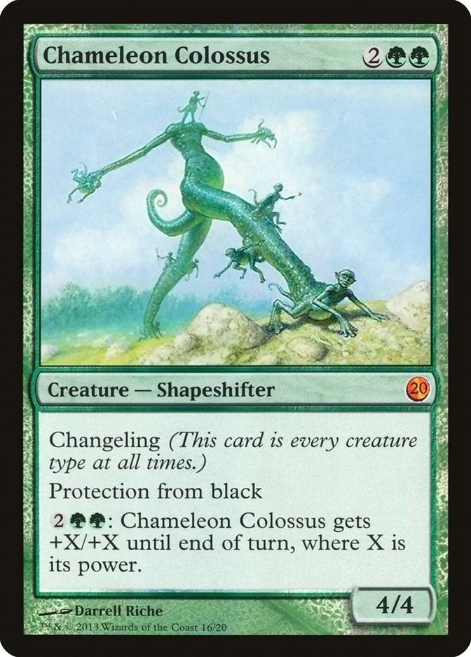 Image for Chameleon Colossus (From the Vault: Twenty) (16) - Magic: The Gathering