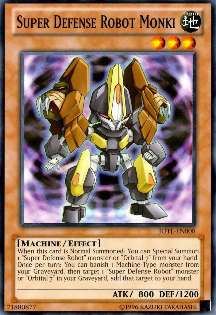Image for Super Defense Robot Monki (Judgment of the Light) (JOTL-EN008) - YuGiOh