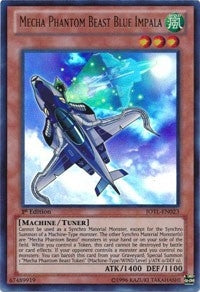 Image for Mecha Phantom Beast Blue Impala (Judgment of the Light) (JOTL-EN023) - YuGiOh