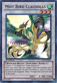 Image for Mist Bird Clausolas (Judgment of the Light) (JOTL-EN043) - YuGiOh