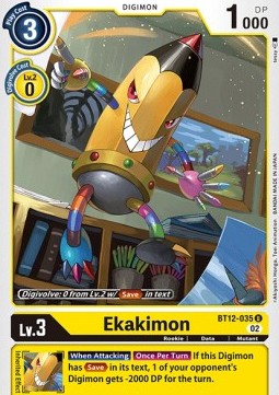 Ekakimon (BT12-035) - Across Time (Uncommon) [BT-12-035]