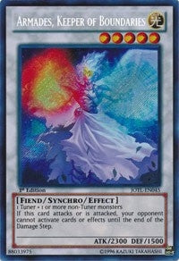 Image for Armades, Keeper of Boundaries (Judgment of the Light) (JOTL-EN045) - YuGiOh
