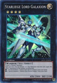 Image for Starliege Lord Galaxion (Judgment of the Light) (JOTL-EN050) - YuGiOh