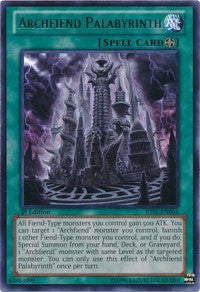 Image for Archfiend Palabyrinth (Judgment of the Light) (JOTL-EN066) - YuGiOh