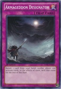 Image for Armageddon Designator (Judgment of the Light) (JOTL-EN080) - YuGiOh