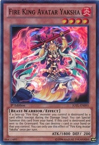 Image for Fire King Avatar Yaksha (Judgment of the Light) (JOTL-EN095) - YuGiOh