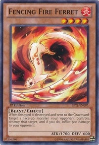 Image for Fencing Fire Ferret (Judgment of the Light) (JOTL-EN097) - YuGiOh