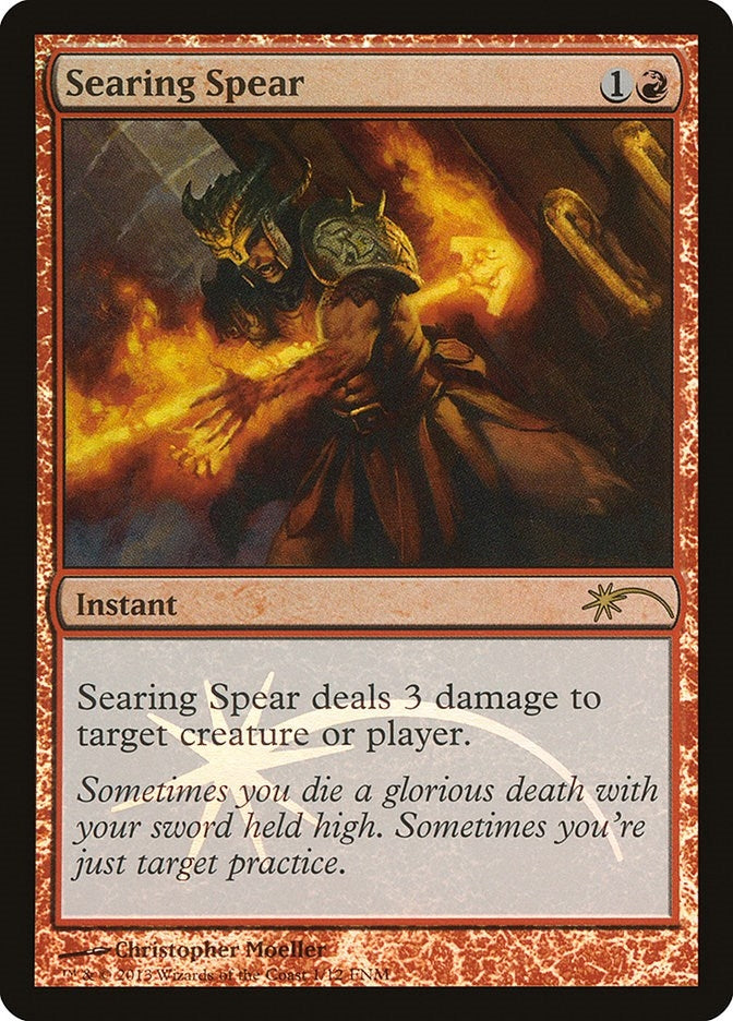 Image for Searing Spear (FNM Promos) (1) - Magic: The Gathering