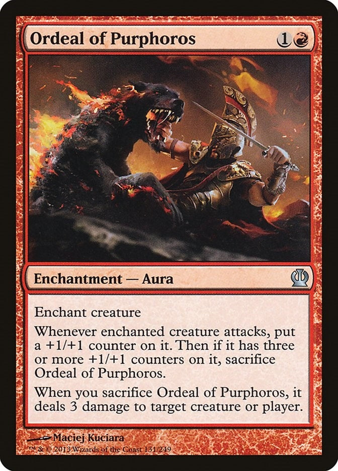 Image for Ordeal of Purphoros (Theros) (131) - Magic: The Gathering