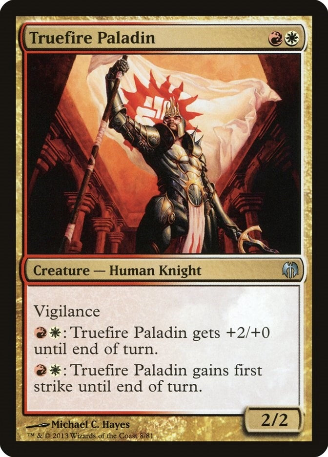 Image for Truefire Paladin (Duel Decks: Heroes vs. Monsters) (8) - Magic: The Gathering