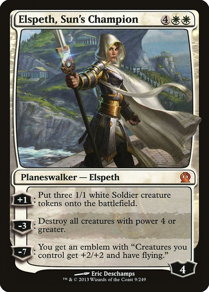 Image for Elspeth, Sun's Champion (Theros) (9) - Magic: The Gathering