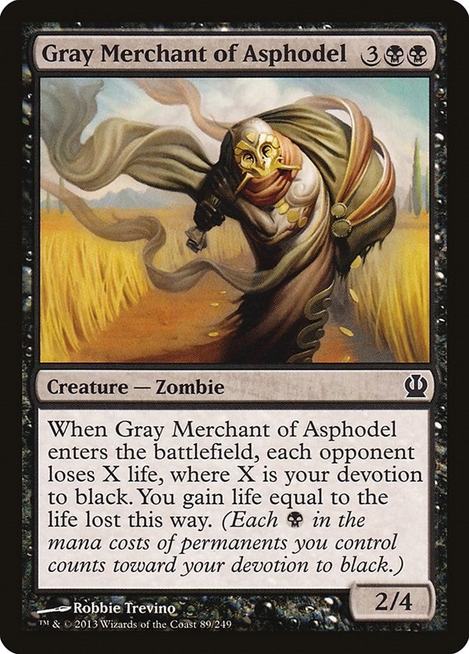 Image for Gray Merchant of Asphodel (Theros) (89) - Magic: The Gathering