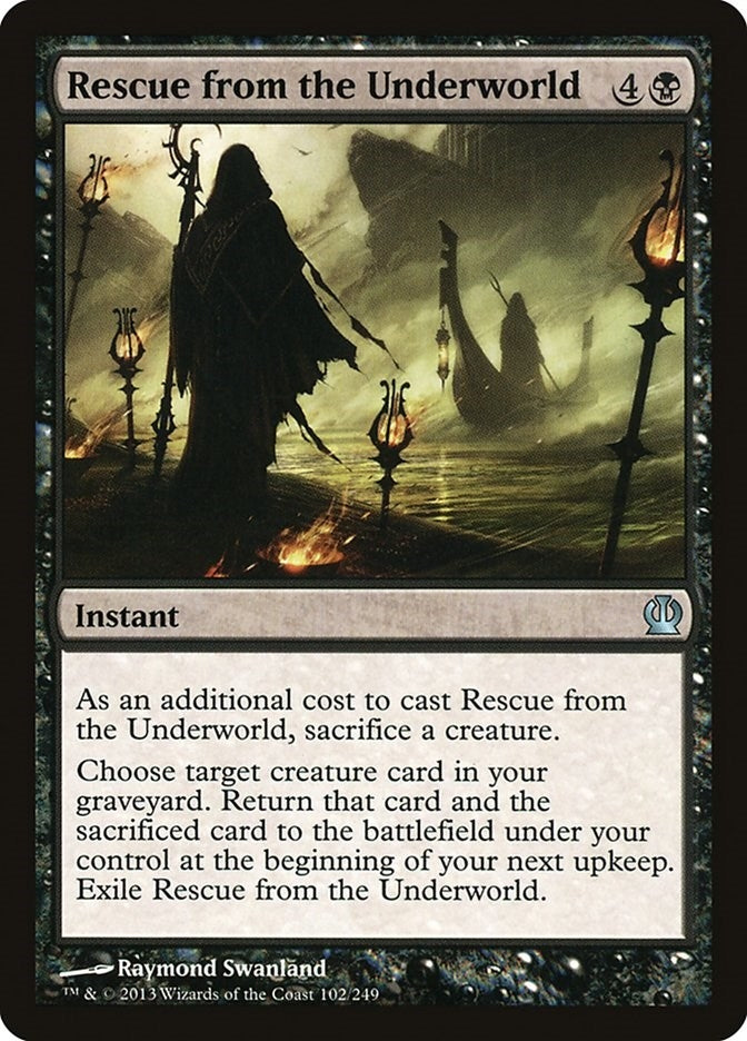 Image for Rescue from the Underworld (Theros) (102) - Magic: The Gathering