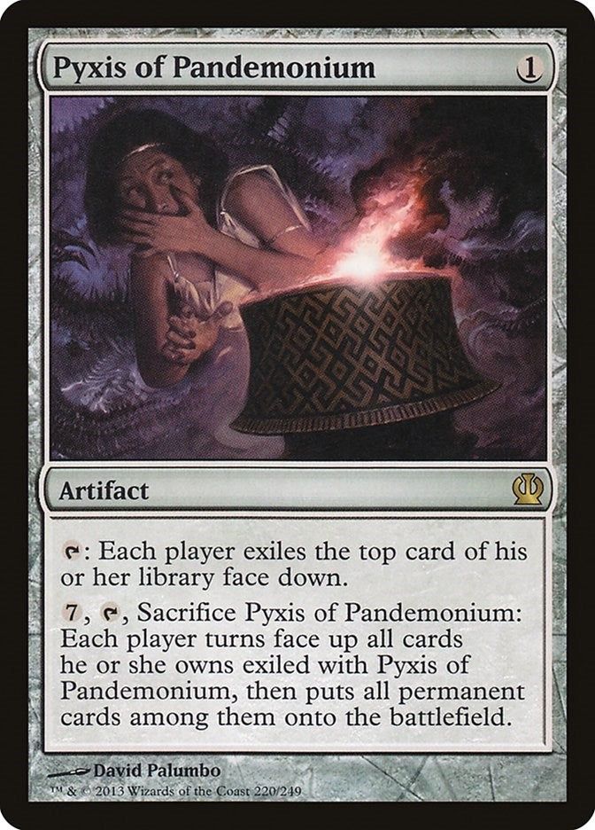 Image for Pyxis of Pandemonium (Theros) (220) - Magic: The Gathering