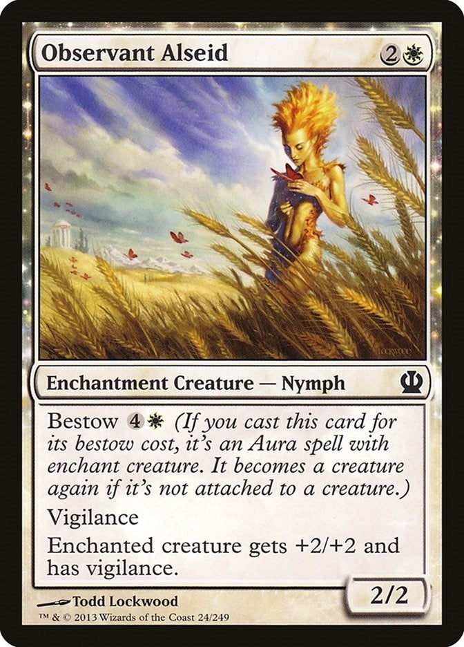 Image for Observant Alseid (Theros) (24) - Magic: The Gathering