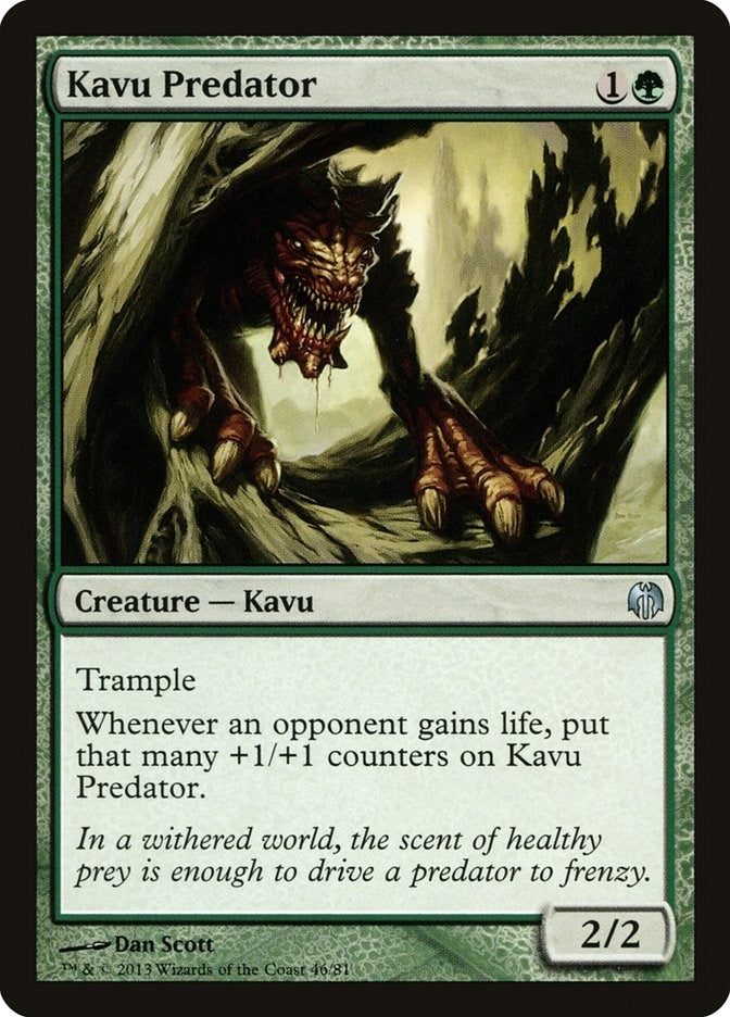 Image for Kavu Predator (Duel Decks: Heroes vs. Monsters) (46) - Magic: The Gathering