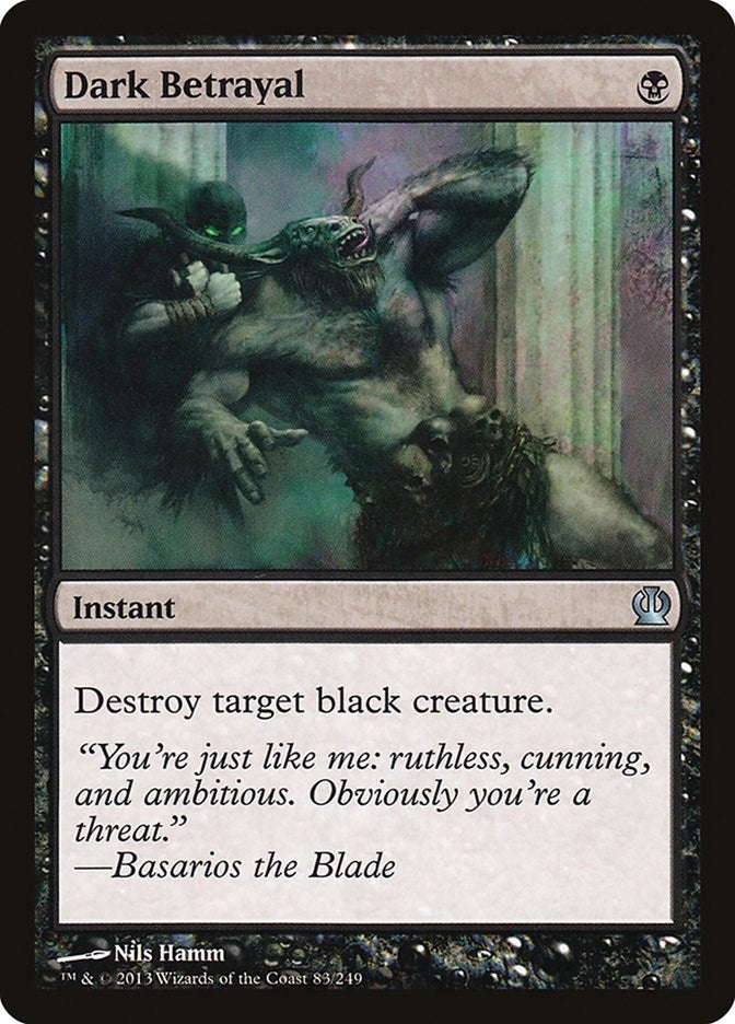 Image for Dark Betrayal (Theros) (83) - Magic: The Gathering