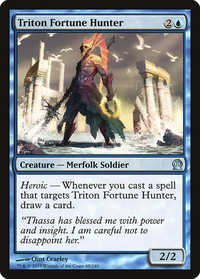 Image for Triton Fortune Hunter (Theros) (69) - Magic: The Gathering