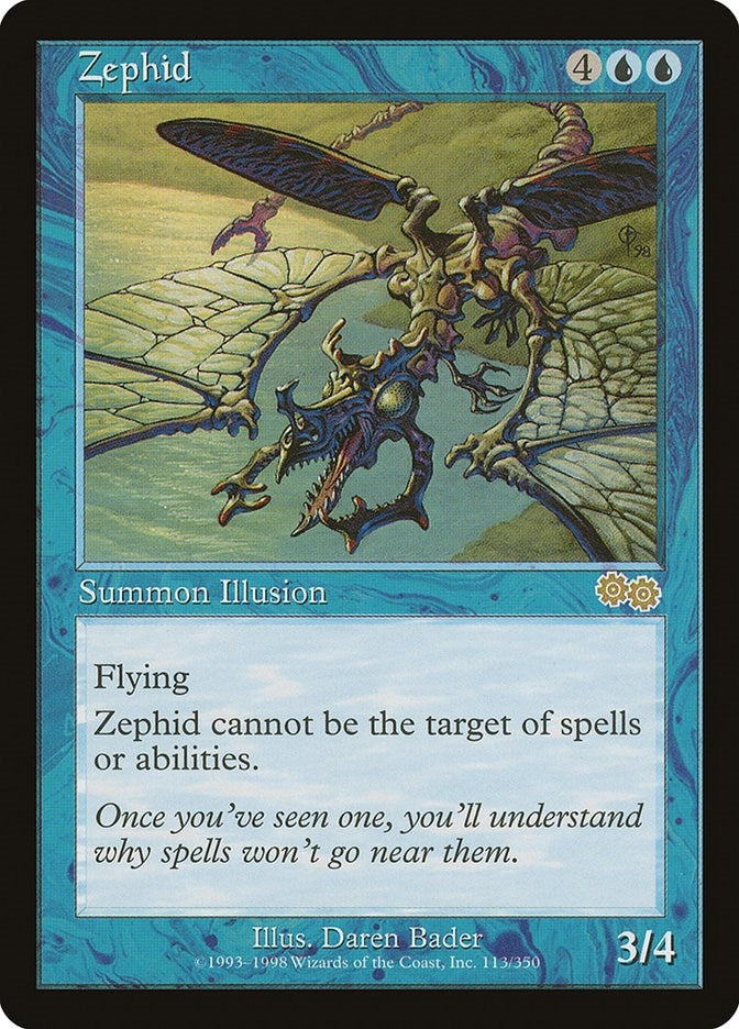 Image for Zephid (Urza's Saga) (113) - Magic: The Gathering
