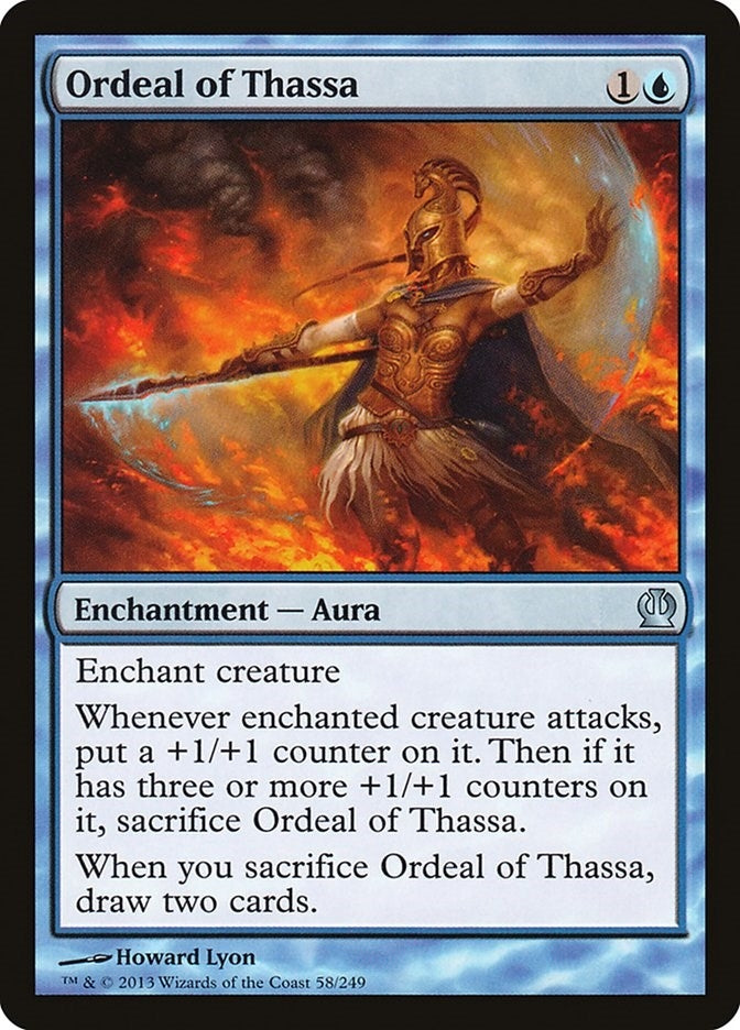 Image for Ordeal of Thassa (Theros) (58) - Magic: The Gathering