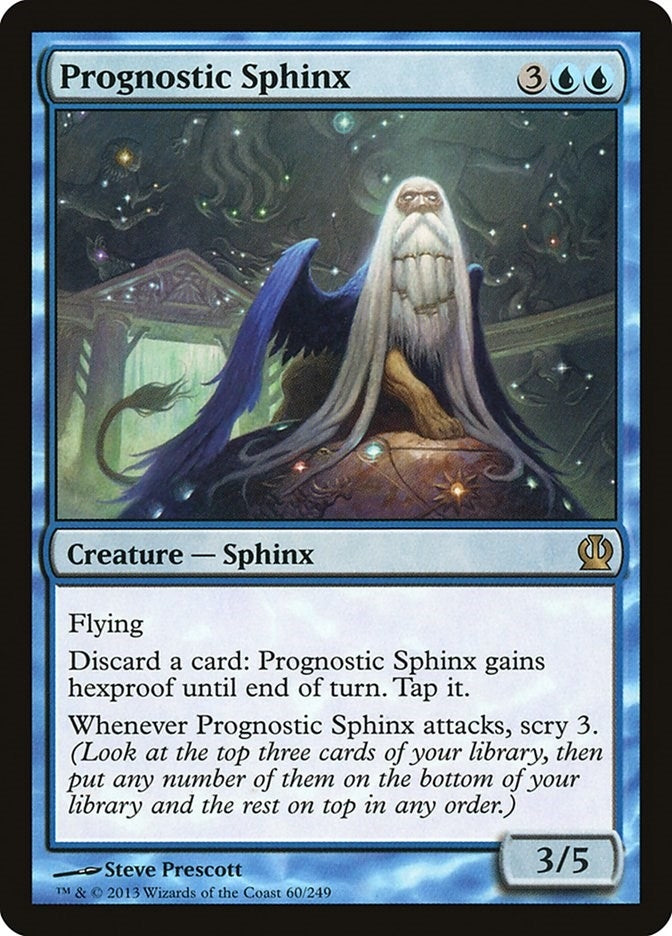 Image for Prognostic Sphinx (Theros) (60) - Magic: The Gathering