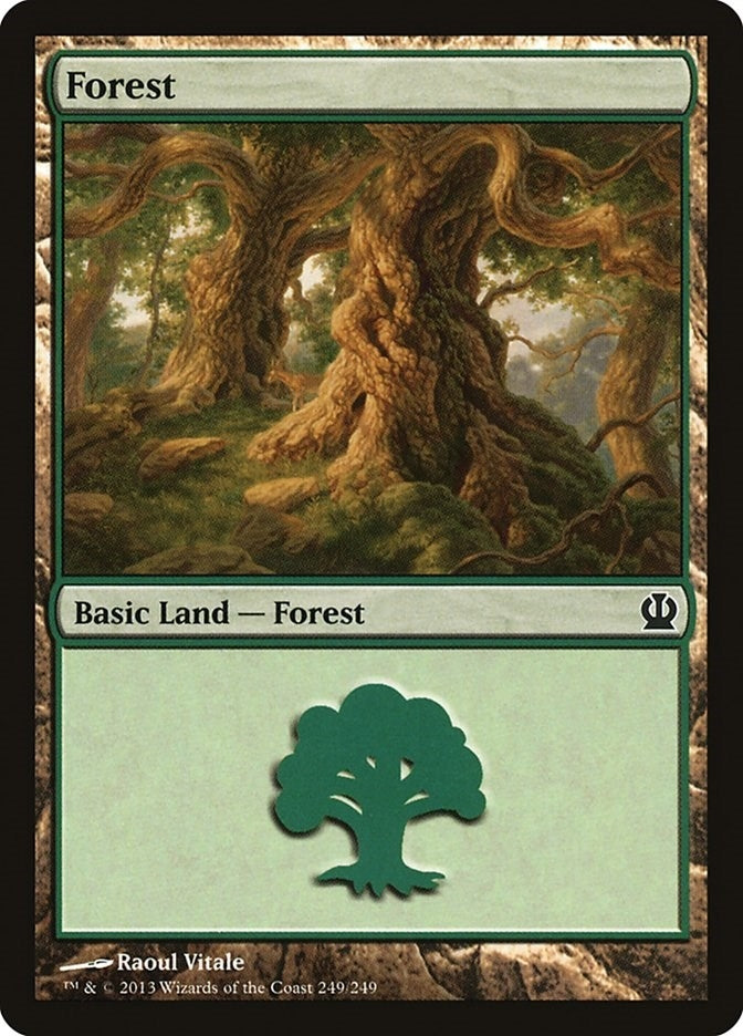 Image for Forest (249) (Theros) (249) - Magic: The Gathering