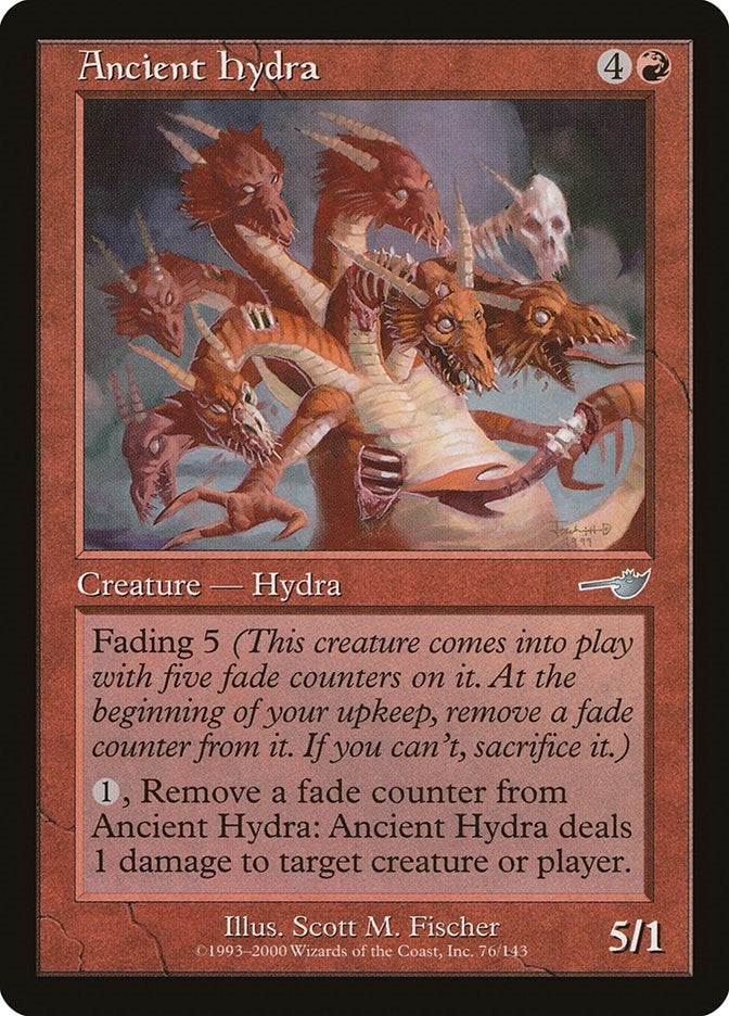 Image for Ancient Hydra (Nemesis) (76) - Magic: The Gathering