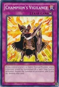 Image for Champion's Vigilance (Structure Deck: Saga of Blue-Eyes White Dragon) (SDBE-EN039) - YuGiOh