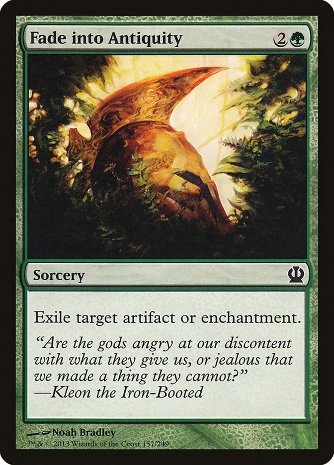 Image for Fade into Antiquity (Theros) (157) - Magic: The Gathering