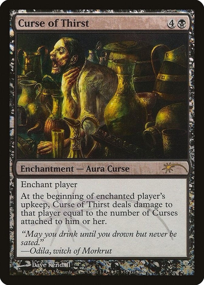 Image for Curse of Thirst (WPN & Gateway Promos) (81) - Magic: The Gathering