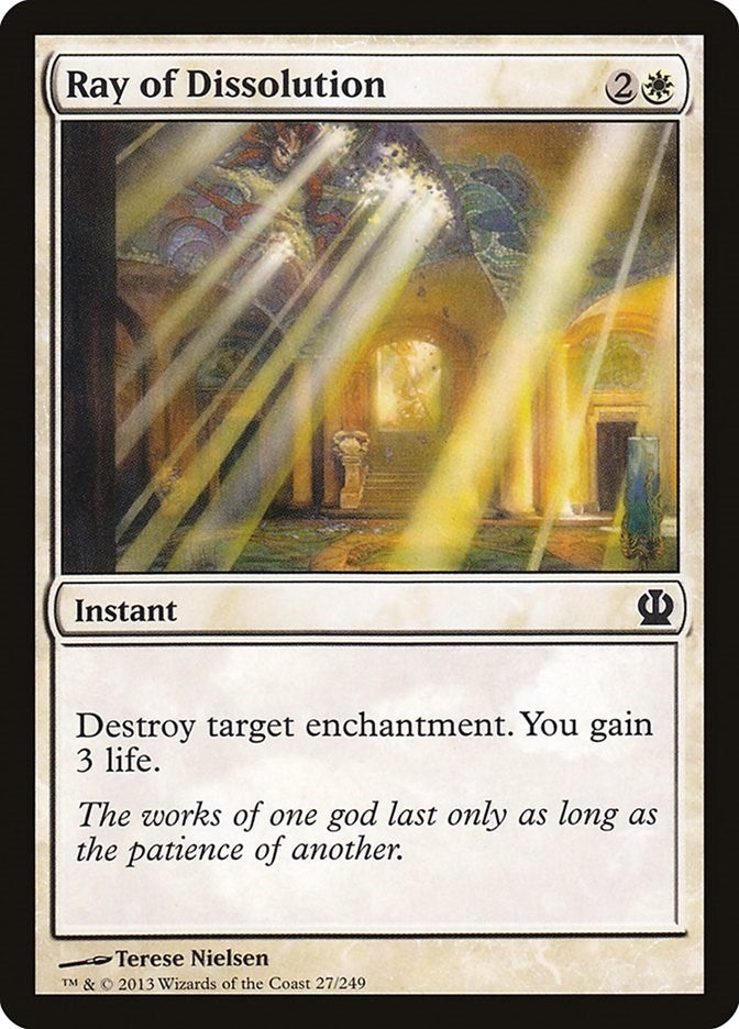 Image for Ray of Dissolution (Theros) (27) - Magic: The Gathering
