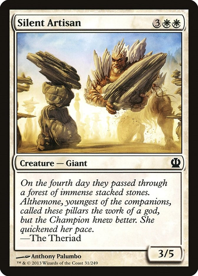 Image for Silent Artisan (Theros) (31) - Magic: The Gathering