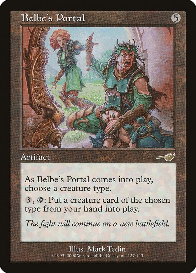 Image for Belbe's Portal (Nemesis) (127) - Magic: The Gathering