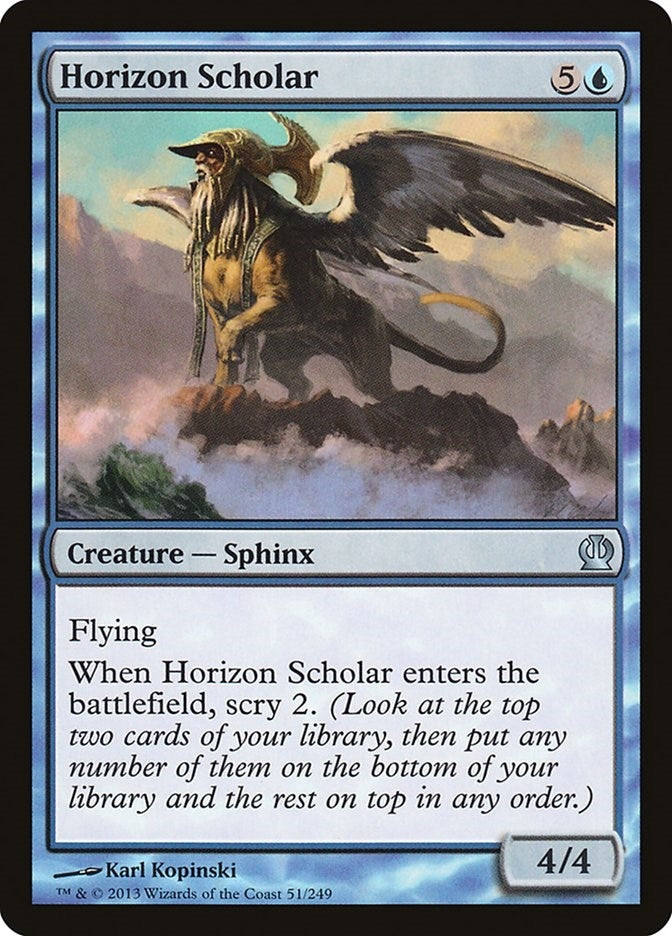 Image for Horizon Scholar (Theros) (51) - Magic: The Gathering