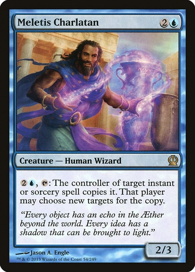Image for Meletis Charlatan (Theros) (54) - Magic: The Gathering