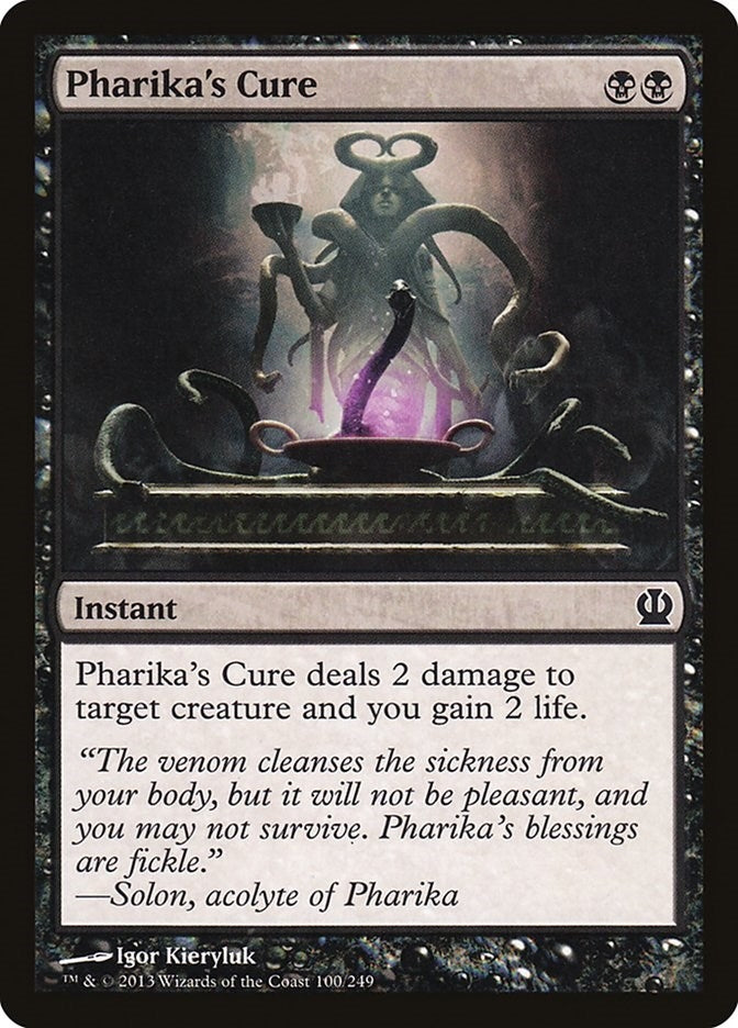 Image for Pharika's Cure (Theros) (100) - Magic: The Gathering