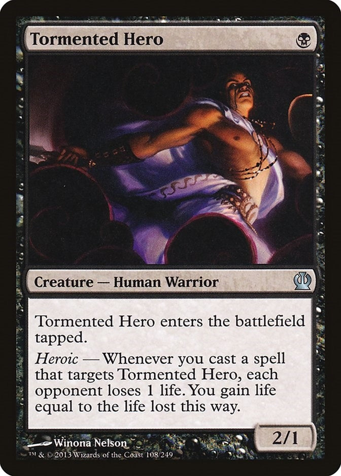 Image for Tormented Hero (Theros) (108) - Magic: The Gathering