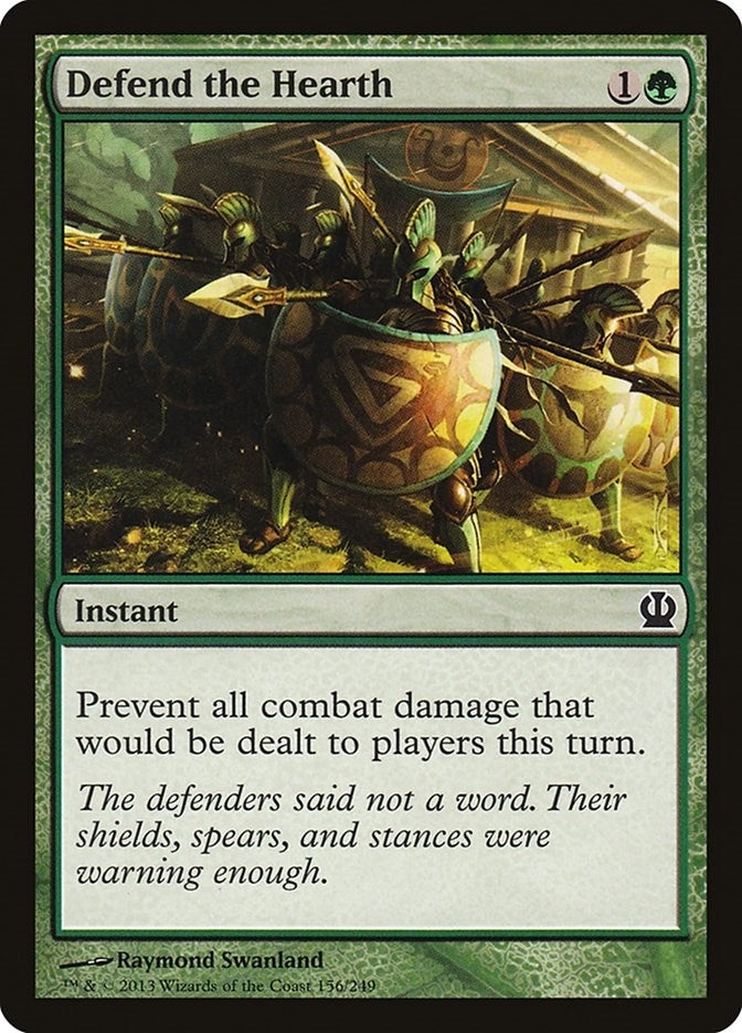 Image for Defend the Hearth (Theros) (156) - Magic: The Gathering